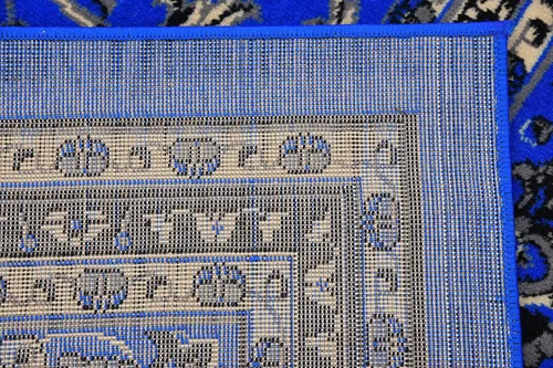 Miniatura 507 de Unique Loom Colección Sialk Hill - Alfombra de área Washington (3 pies 3 pulgadas x 5 pies 3 pulgadas, rectángulo, burdeos/crema)