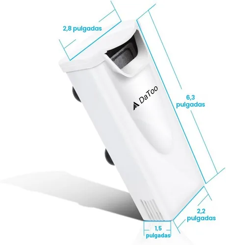 Miniatura 2 de DaToo Filtro de Potencia de Acuario en Tanque Ultra Silencioso Filtro de Tanque de Peces Pequeño 3W para Acuario de 1 a 10 Galones, Garantía de 1 Año