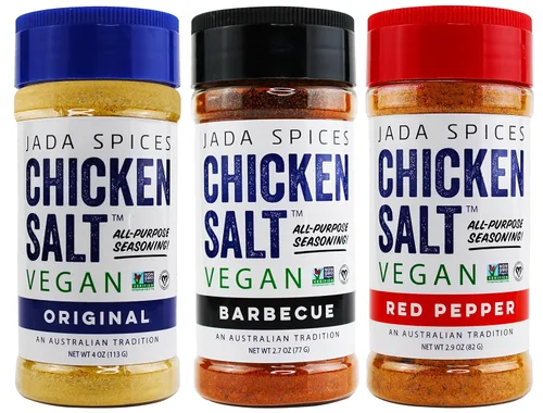 Miniatura 11 de Jada - Especias de sal para pollo y condimentos - Original, pimiento rojo - vegano, keto y paleo - Perfecto para cocinar, barbacoa, parrilla