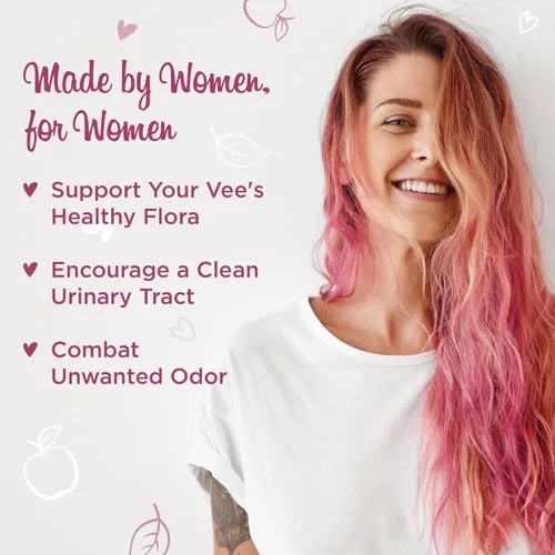 Miniatura 6 de VeeFresh VeeBiotics - Probióticos de arándano para mujeres, 60 cápsulas de probióticos para mujer con prebióticos y extracto de arándano