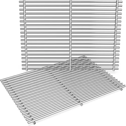 Miniatura 11 de QuliMetal Rejillas de acero inoxidable 304 de 0.276 in para parrillas Weber Spirit E-210, Spirit 200, GS4 Spirit II 200, Spirit II serie E-210