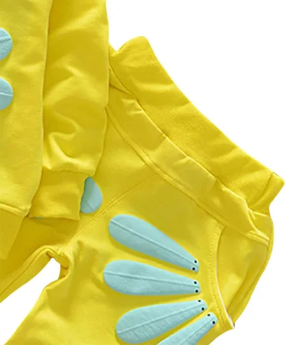 Miniatura 8 de Conjunto de ropa de girasol para niñas pequeñas, camiseta de manga larga y pantalones, 2 piezas, ropa de otoño