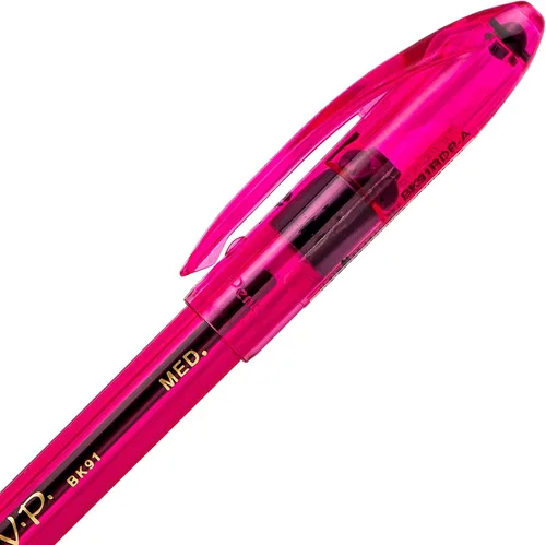 Miniatura 5 de Pentel Rsvp - Bolígrafos de punta media, 0.039 in, 8 colores surtidos con agarre de goma sin látex para una escritura cómoda, paquete de 16