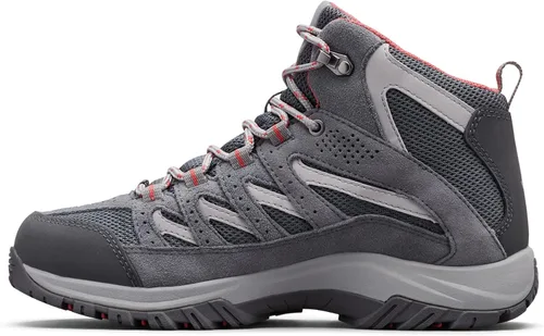 Miniatura 7 de Columbia Zapatos deportivos de senderismo Crestwood Mid impermeables para mujer, grafito, daredevil, 9