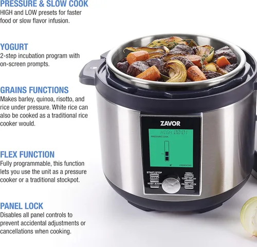 Miniatura 3 de Zavor LUX Edge 2 Multicooker, 6 cuartos de galón