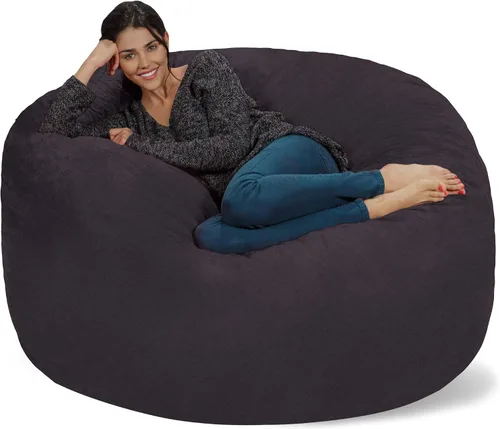 Miniatura 9 de Chill Sack Bean Bag Funda para silla, 3 pies, microgamuza - Oliva