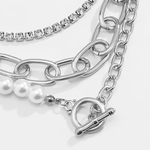 Miniatura 64 de Long tiantian Collares en capas para mujer, joyería occidental para mujer, collar de moneda apilable, collar de país, moderno, bohemio, verano
