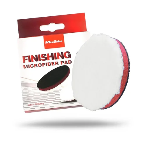 Miniatura 11 de Maxshine Almohadilla universal de espuma de pulido de microfibra de 3 pulgadas para corte, microfibra ultrasuave con gancho y bucle, compatible