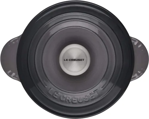 Miniatura 4 de Le Creuset Olla de arroz de hierro fundido esmaltado con tapa y inserto de gres, 2.25 cuartos de galón., Ostras