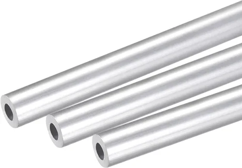Miniatura 38 de uxcell 6063 Tubo redondo de aluminio 0.315 in OD 0.157 in Diámetro interior 9.843 in Longitud Tubería 3 PC