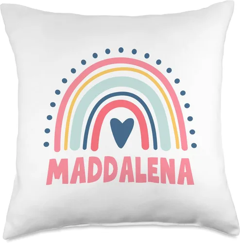 Miniatura 4 de Idea Regalo Personalizzata con Nome Gifts Idea Maddalena Name Custom Woman Myth Legend - Almohada para fiesta de cumpleaños, 16 x 16 pulgadas