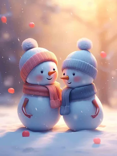Reofrey Kits de pintura de diamantes para adultos, muñeco de nieve de Navidad, arte de diamantes de Navidad, taladro completo redondo con diamantes
