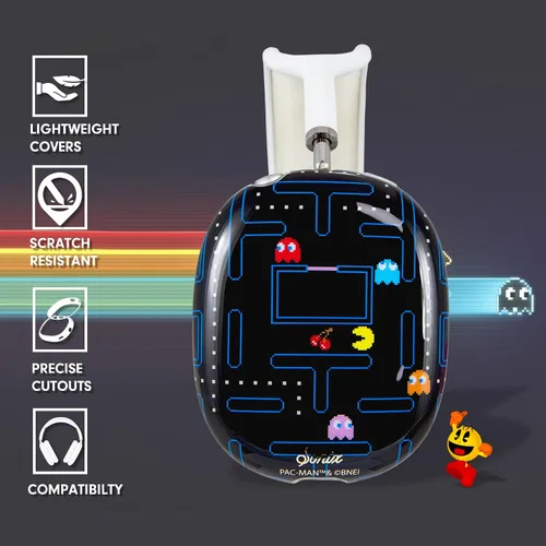 Miniatura 3 de Sonix Funda Protectora para Auriculares AirPods Max - Elegantes Cubiertas de Orejas de Carcasa Dura de TPU PAC-Man