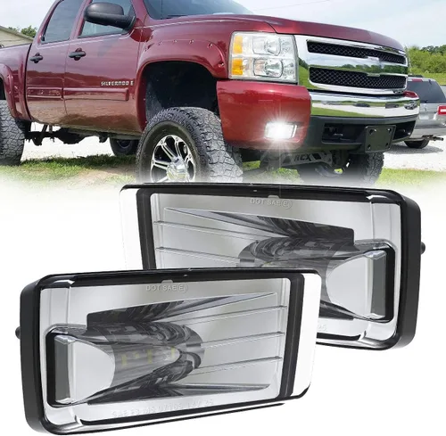 Miniatura 12 de BICYACO Conjunto de luces antiniebla LED con soportes de montaje compatibles con Dodge Ram 1500 2013-2018, Ram 1500 Classic Pickup 2019, lámparas