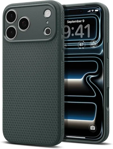 Miniatura 16 de Spigen Liquid Air - Funda diseñada para iPhone 13 (2021), color negro mate