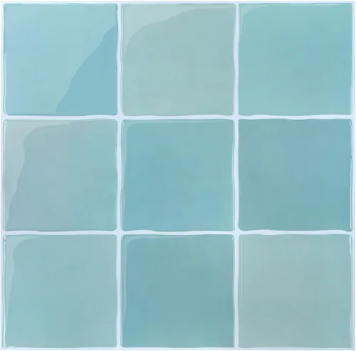 Miniatura 15 de Commomy Azulejos adhesivos negros más gruesos para despegar y pegar - 10 piezas de 12.0 x 12.0 pulgadas - Azulejos adhesivos 3D para salpicaduras