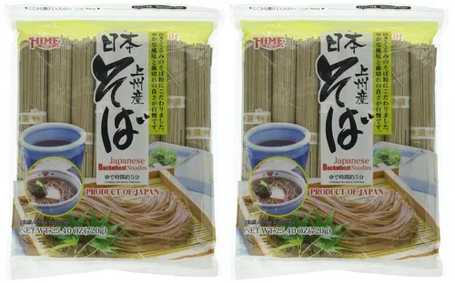Miniatura 4 de Twin Pack Hime - Fideos secos de trigo sarraceno soba, 25.40 onzas (paquete de 2)