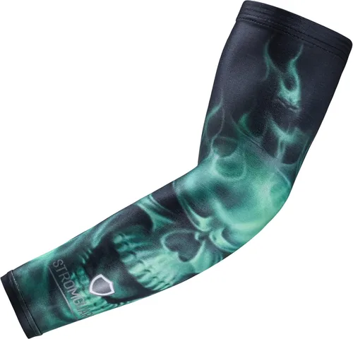 Miniatura 17 de Stromguard Manga deportiva de compresión para brazo, camuflaje digital, béisbol, fútbol, baloncesto, (una manga de brazo)