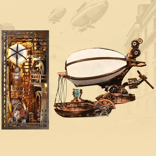 Miniatura 3 de Kit de rincón de libros, kit de casa de muñecas en miniatura para adultos, regalos para familiares y amigos, decoración de estantería