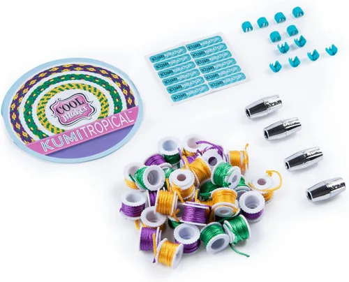 Miniatura 2 de Cool Maker, KumiKreator Tropics - Mini paquete de moda, kit de actividades de pulsera de la amistad Trópicos