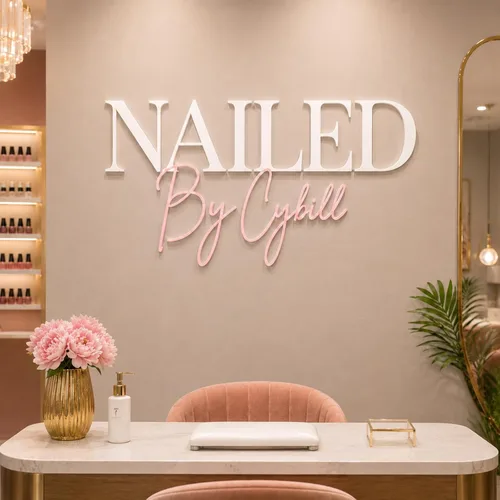 Miniatura 5 de Letrero de acrílico personalizado con logotipo de negocios, letrero de pared 3D personalizado para recepción de oficina, letrero profesional