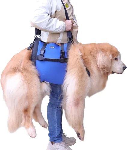 Miniatura 4 de Arnés de elevación para perros, mochila de emergencia para soporte de patas y rehabilitación para perros grandes, lesiones en las articulaciones