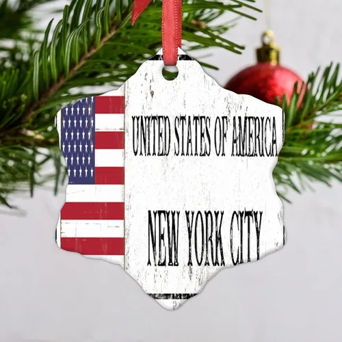 Miniatura 13 de Adornos de Navidad de Estambul 2023, bandera de pavo, decoraciones de Navidad para árbol, país, ciudad, recuerdo, fiesta, vacaciones, decoraciones