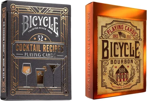 Miniatura 10 de Bicycle Cartas de Juego Bourbon Marrón