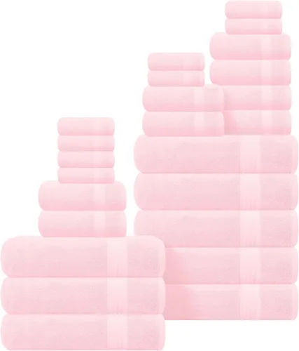 Miniatura 67 de GLAMBURG - Juego de 12 toallas faciales ultrasuaves de 13 x 13 pulgadas, 100% algodón, duraderas y altamente absorbentes, ideales para baño, cocina