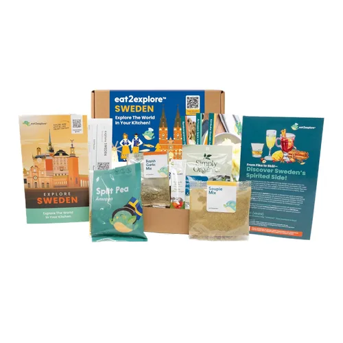 Miniatura 17 de eat2explore Kit de cocina global para adultos, recetas auténticas, especias esenciales y maridajes de bebidas, perfecto para citas nocturnas