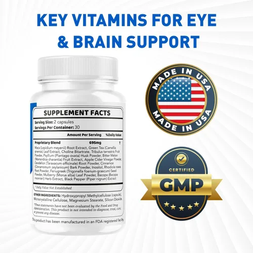 Miniatura 3 de Sight Flow - Cápsulas para ojos de fórmula avanzada, suplemento oficial de SightFlow Pills de apoyo premium, todos los ingredientes naturales