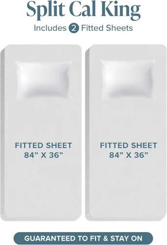 Miniatura 41 de Bare Home Hotel Luxury - Juego de sábanas tamaño individual, extra suave, 4 piezas, bolsillos profundos, ajuste fácil, refrescante y transpirable