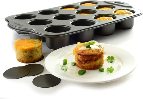 Miniatura 4 de Norpro Mini bandeja para pastel de queso, 13" x 8.25", antiadherente