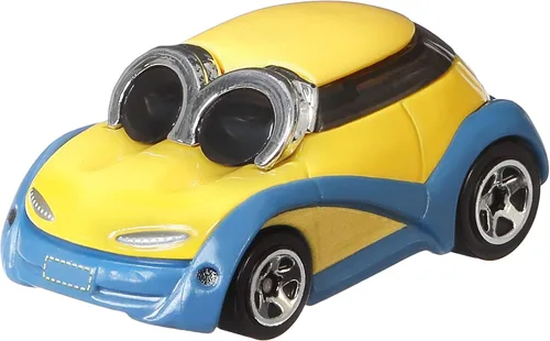 Miniatura 3 de Hot Wheels Caracteres Cars Minions El ascenso de Gru Bob Escala 1:64 Vehículo DieCast 4/6