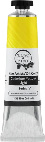 Miniatura 134 de Tusc & Pine Pintura al óleo Artist – Alizarin Crimson, 1.4 fl oz, sin amarilleo, consistencia rica y cremosa, carga máxima de pigmento, pinturas al
