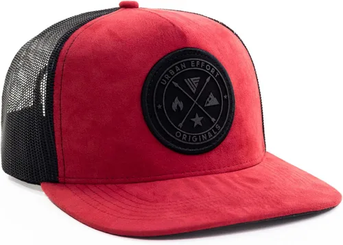 Miniatura 148 de Urban Effort Gorra trasera de malla, para hombres y mujeres, gorra de béisbol de 5 paneles, gran cierre a presión para caza y senderismo
