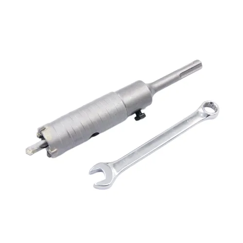 Miniatura 8 de Kit de taladro para hormigón, 11 piezas, cortador de agujeros LAIWEI de 1.181 in, 1.575 in, 2.677 in, 3.150 in, 3.937 in. con 3 brocas SDS y 2