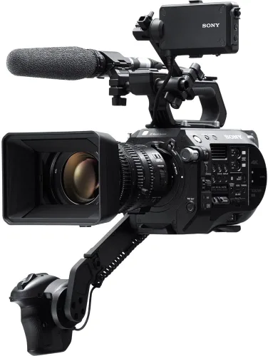 Miniatura 8 de Sony Sistema de cámara PXW-FS7M2 XDCAM Super 35 (PXW-FS7M2) + monitor 4K + micrófono NTG1 + 2 tarjetas de 120 GB + 3 baterías BP-U35 + bolsa + luz