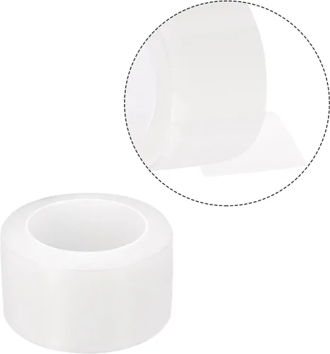 Miniatura 4 de MECCANIXITY Película protectora extraíble, 2.36 pulgadas x 328 pies, rollo de película protectora contra arañazos para muebles, electrodomésticos