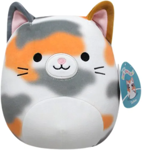 Miniatura 11 de Squishmallows Original 8in Dustin the Dalmatian with Blue Hat Holding Hot Dog – Official Jazwares Plush (Little)