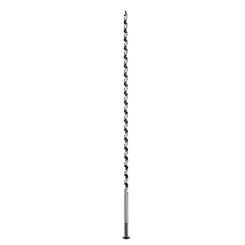 Miniatura 41 de Broca helicoidal de 0.94 x 11.8 pulgadas para madera, broca helicoidal con vástago hexagonal para madera blanda, madera dura, plástico