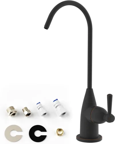 Miniatura 11 de Hibbent Grifo de Agua Potable para Barra y Fregadero de Cocina, Grifo de Ósmosis Inversa RO de Acero Inoxidable para Sistema de Filtración Bajo