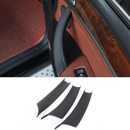 Miniatura 8 de TKREENO Cubierta de manija de puerta de automóvil para BMW X5 X6 E70 E71 2007-2013 manijas de puerta interior accesorios de decoración