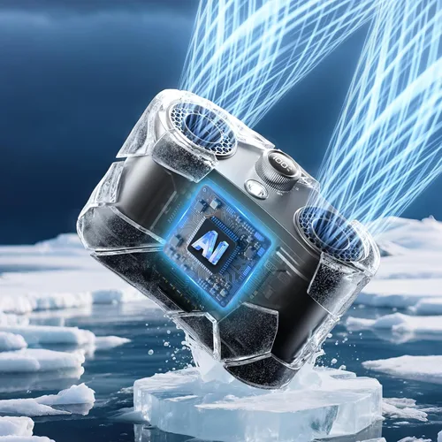 Miniatura 9 de Ventilador de cintura portátil AI 2026 de 25000 mAh, 199 velocidades, 51000 rpm, fuerte flujo de aire, ventilador de cinturón con hasta 15 horas