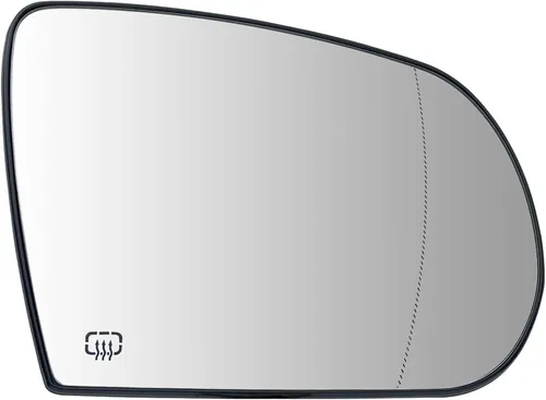 Espejo lateral del pasajero de repuesto para Jeep Cherokee 2014-2019 Jeep Compass 2017-2021, retrovisor lateral exterior derecho de cristal, con