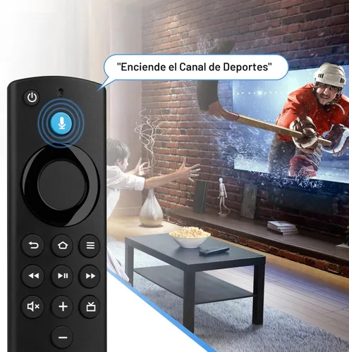 Miniatura 3 de Control remoto Firestick de repuesto compatible con Fire Smart TV Stick Lite/Stick 4K/Smart TV 3ª generación/cubo de TV