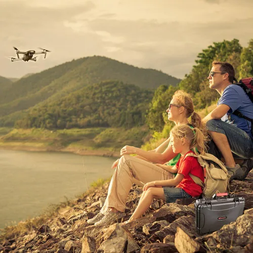 Miniatura 6 de Smatree Estuche de transporte impermeable de 10.2 L compatible con Mavic Platinum/Pro Mavic-Fly More Combo (no apto para Mavic 2 Pro/Zoom)