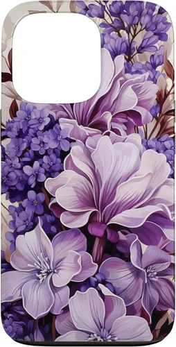 Miniatura 10 de Funda para iPhone 12 mini Lavender Floral Purple Flower