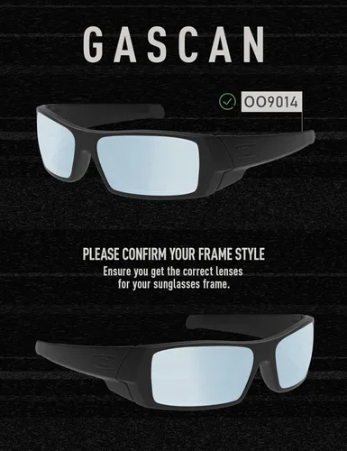 Miniatura 3 de ToughAsNails 3 pares de lentes polarizadas de repuesto para Oakley Gascan OO9014 Pack