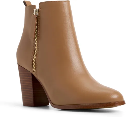 Miniatura 6 de ALDO Botines Noemieflex con tacón de bloque para mujer, Blanco sucio